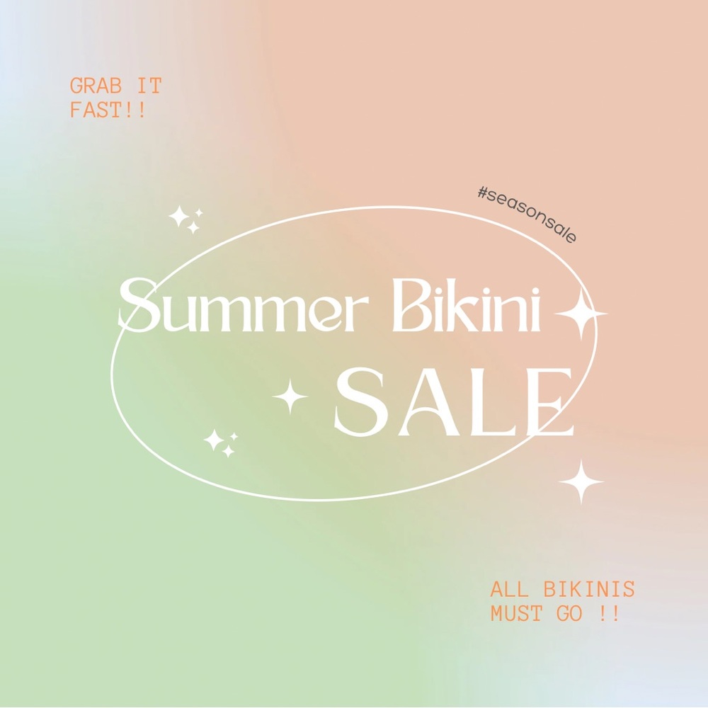 BIKINI & swimwear SALE